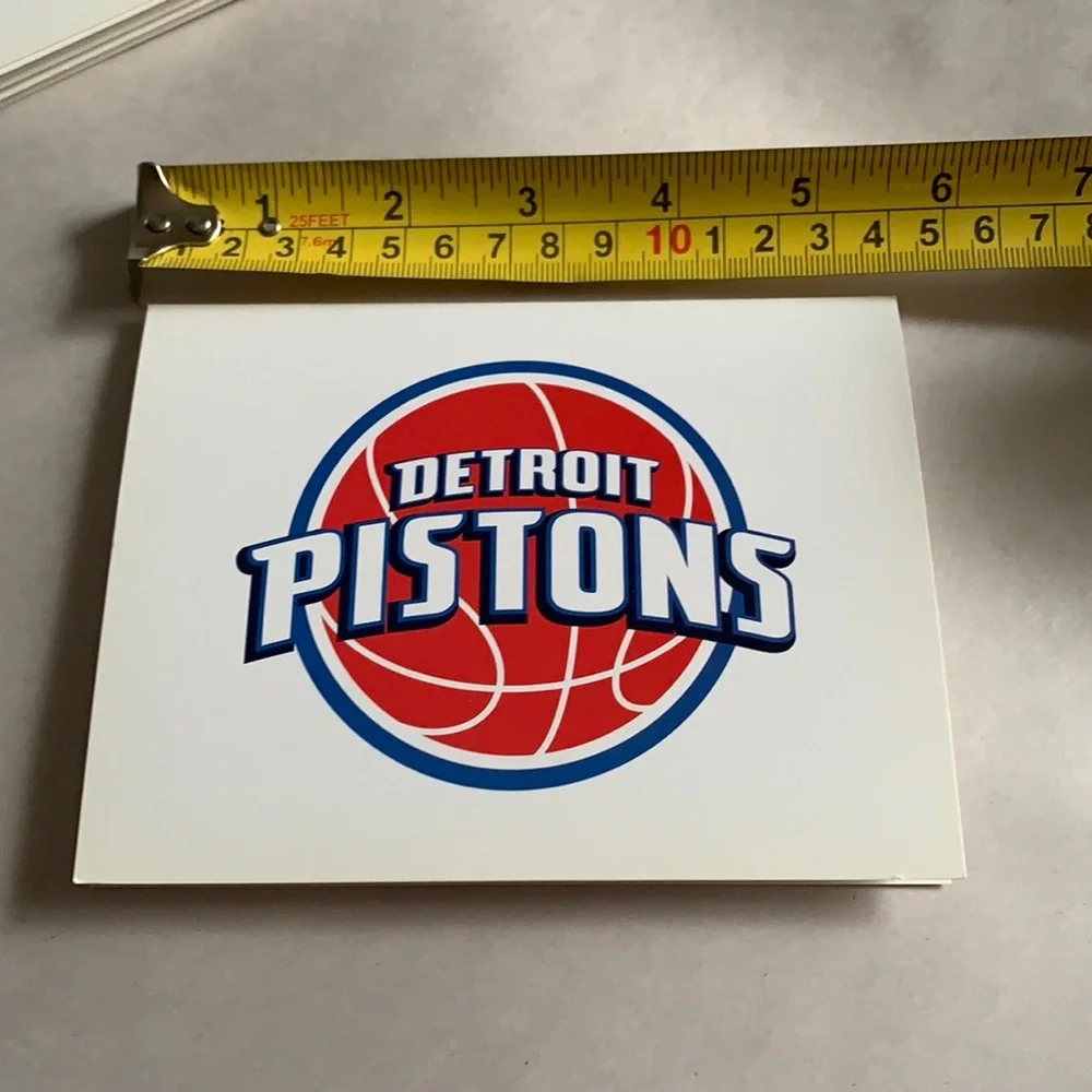 Detroit Pistons Blank Cards (19) no envelopes